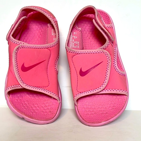 Nike Sunray Adjustable sandals, toddler 11c, pink - Picture 1 of 4